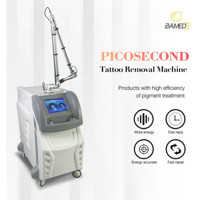 İki Çubuk 2700W Picosecond Lazer Makinesi 1064nm/532nm/1320nm/755nm Dalga Boyları ile
